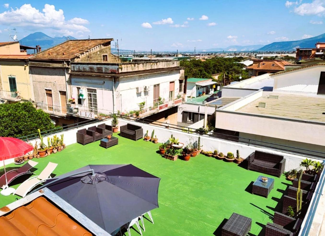 Villa Palazzo Di Donna Panoramic Terraces And Private Parking Strategic To Amalfi Coast, Pompei, Napoli Sant'Egidio del Monte Albino Exterior foto