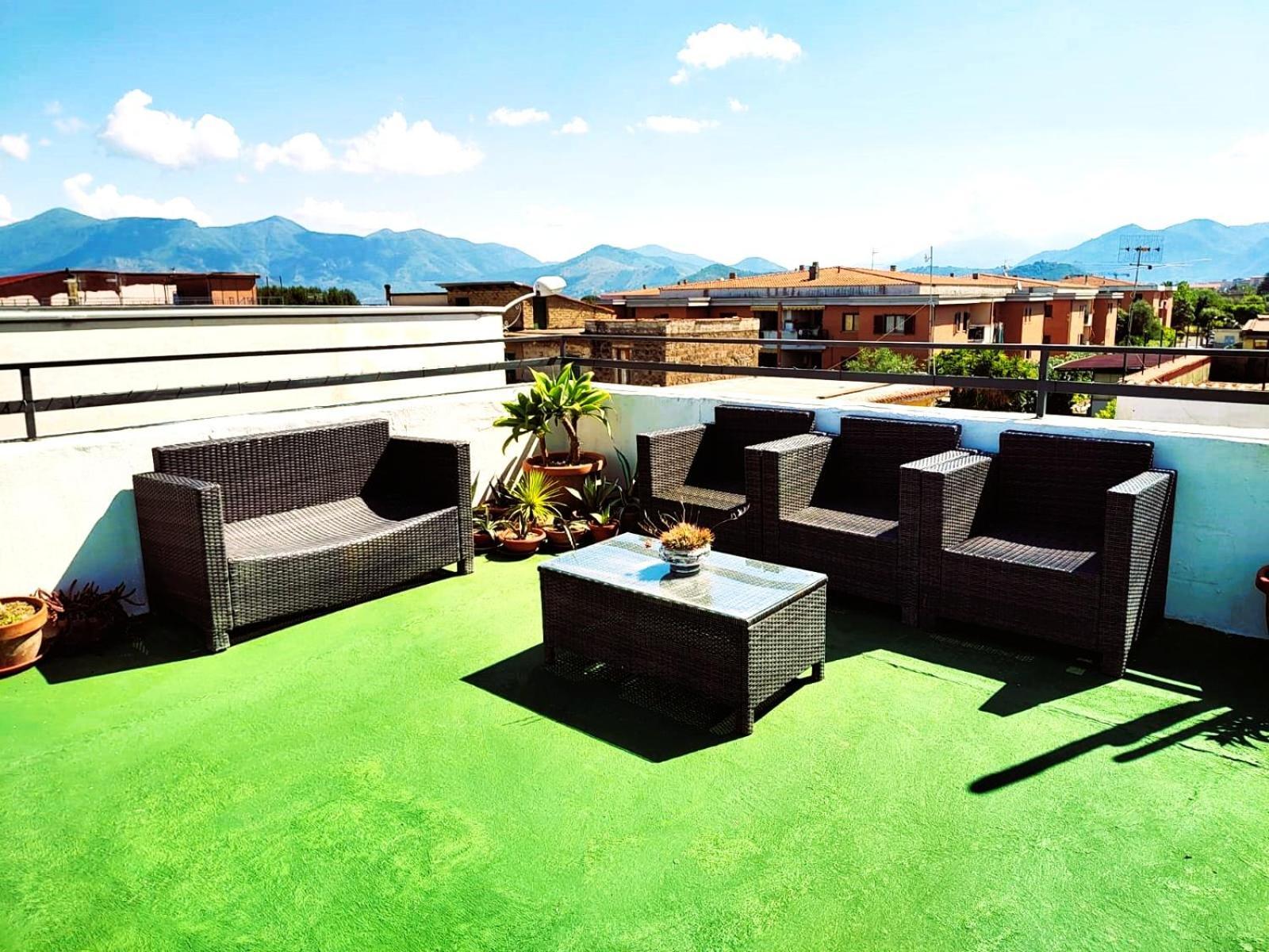 Villa Palazzo Di Donna Panoramic Terraces And Private Parking Strategic To Amalfi Coast, Pompei, Napoli Sant'Egidio del Monte Albino Exterior foto