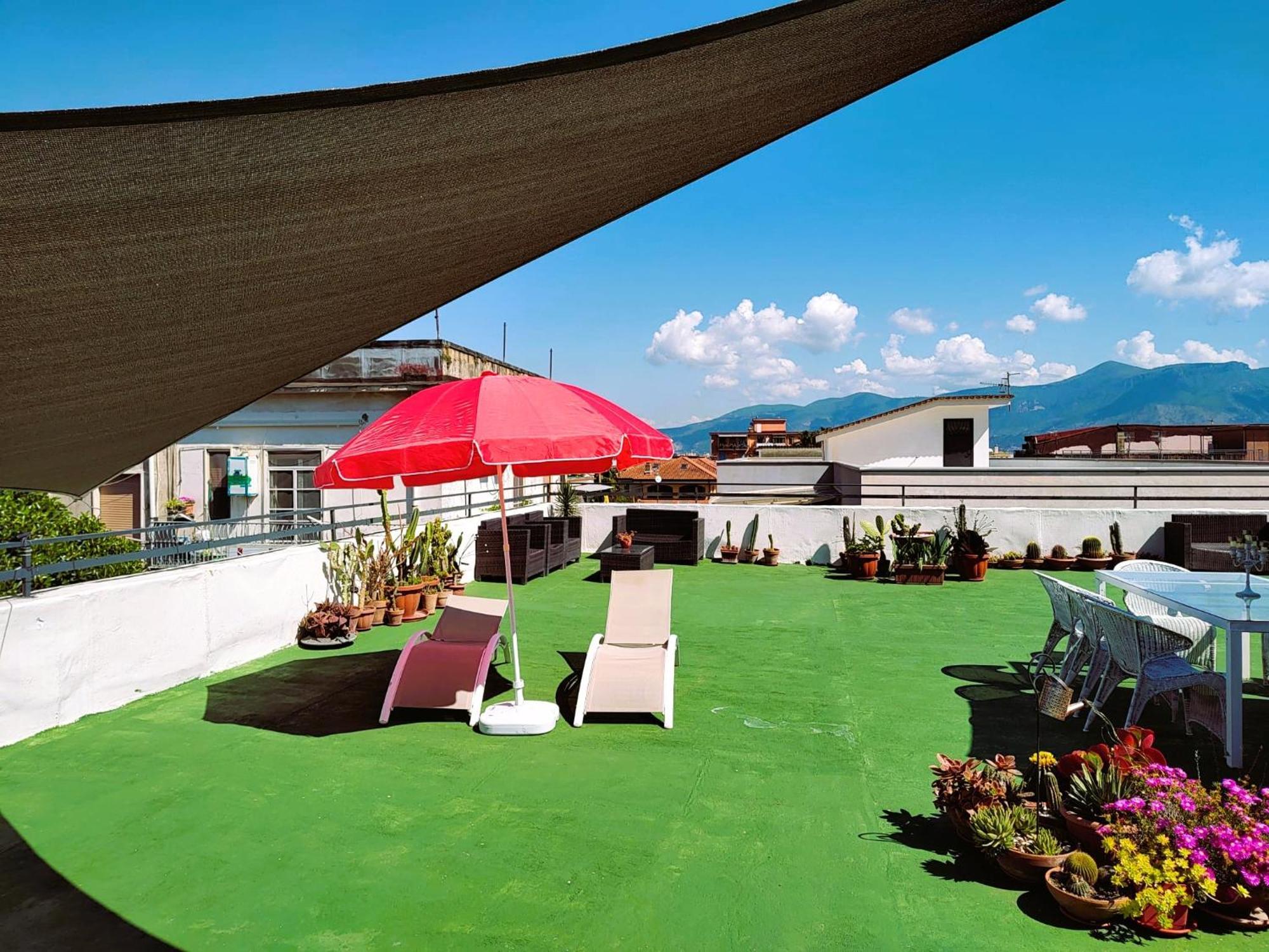 Villa Palazzo Di Donna Panoramic Terraces And Private Parking Strategic To Amalfi Coast, Pompei, Napoli Sant'Egidio del Monte Albino Exterior foto