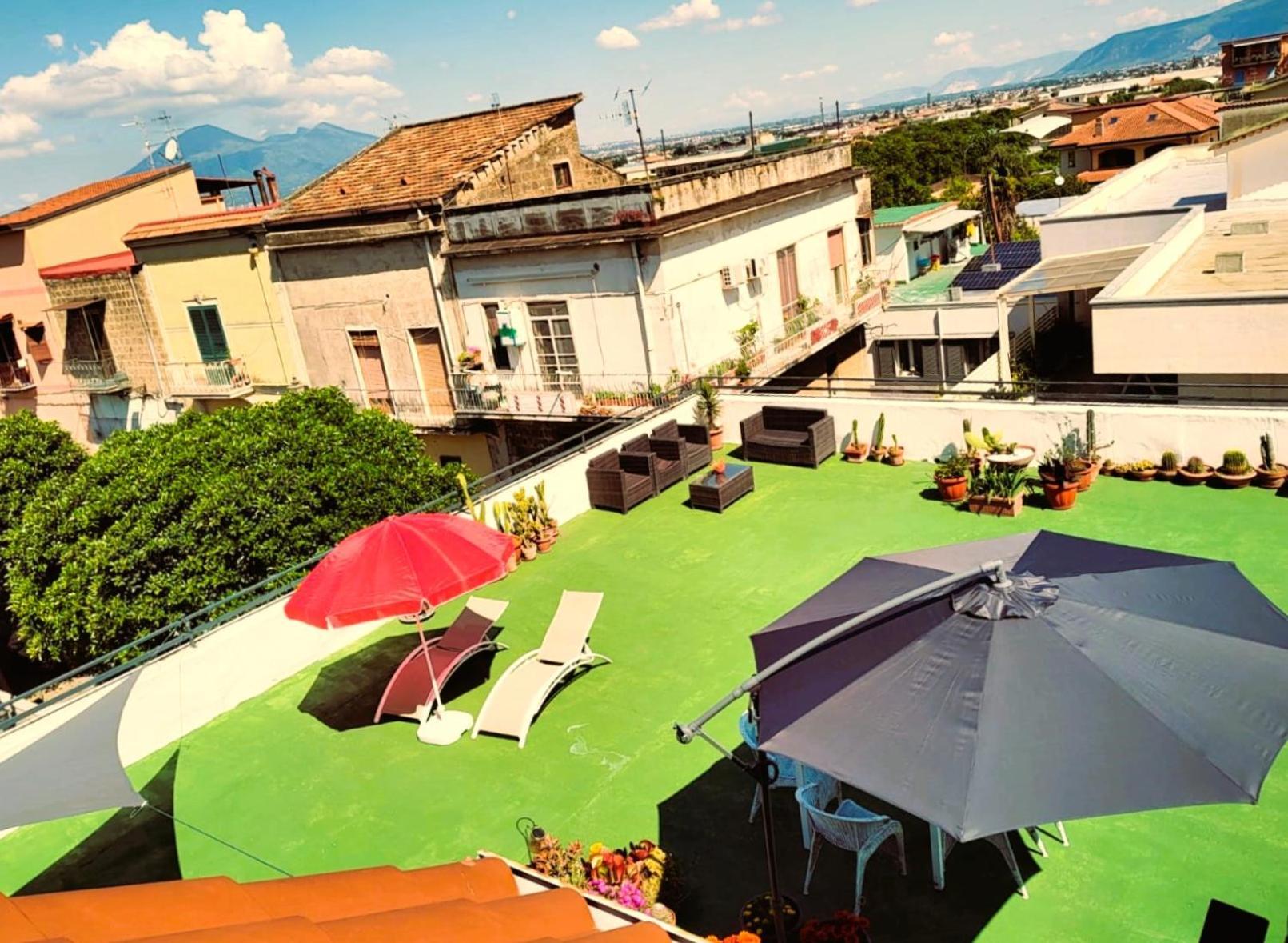 Villa Palazzo Di Donna Panoramic Terraces And Private Parking Strategic To Amalfi Coast, Pompei, Napoli Sant'Egidio del Monte Albino Exterior foto