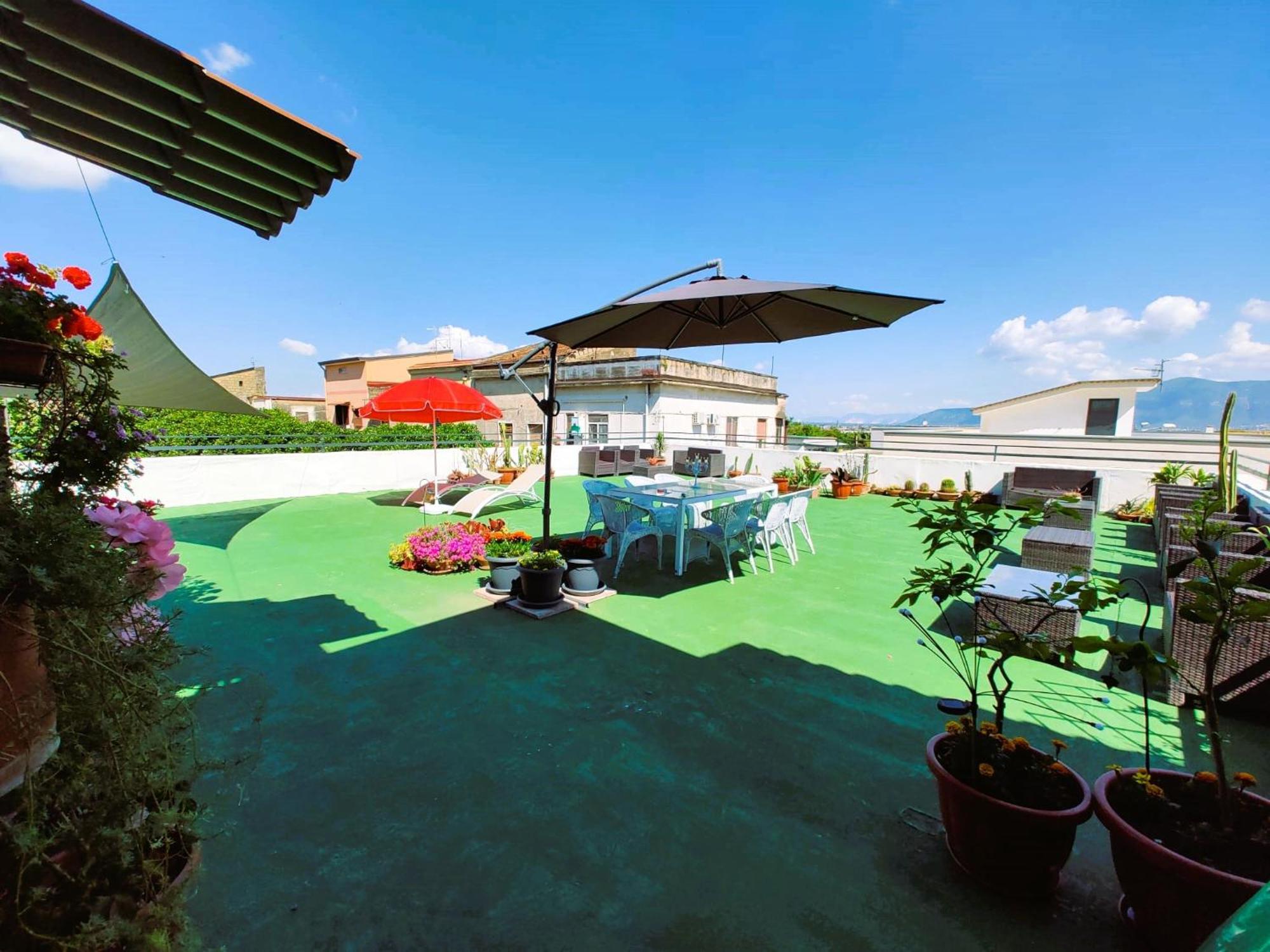 Villa Palazzo Di Donna Panoramic Terraces And Private Parking Strategic To Amalfi Coast, Pompei, Napoli Sant'Egidio del Monte Albino Exterior foto
