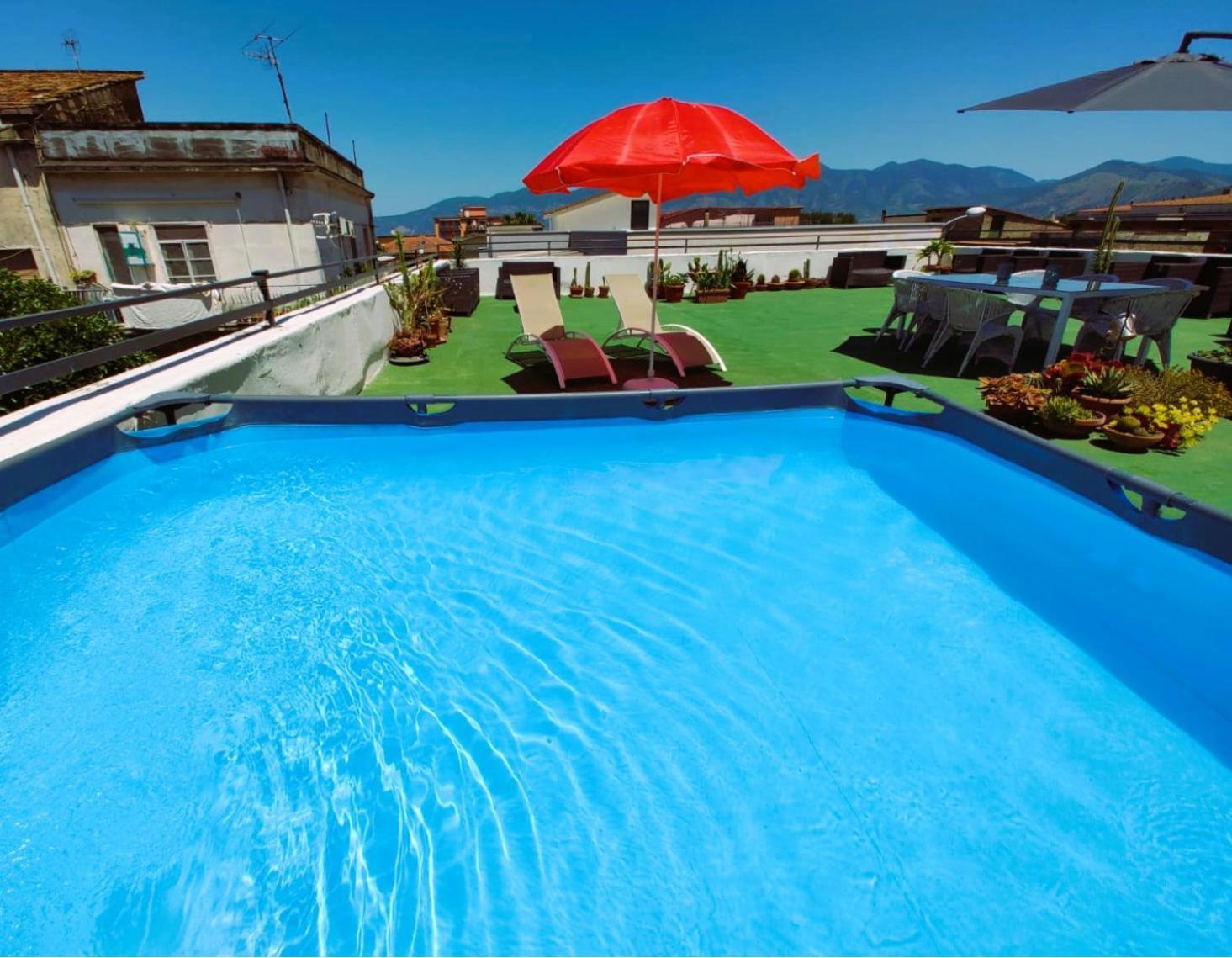 Villa Palazzo Di Donna Panoramic Terraces And Private Parking Strategic To Amalfi Coast, Pompei, Napoli Sant'Egidio del Monte Albino Exterior foto